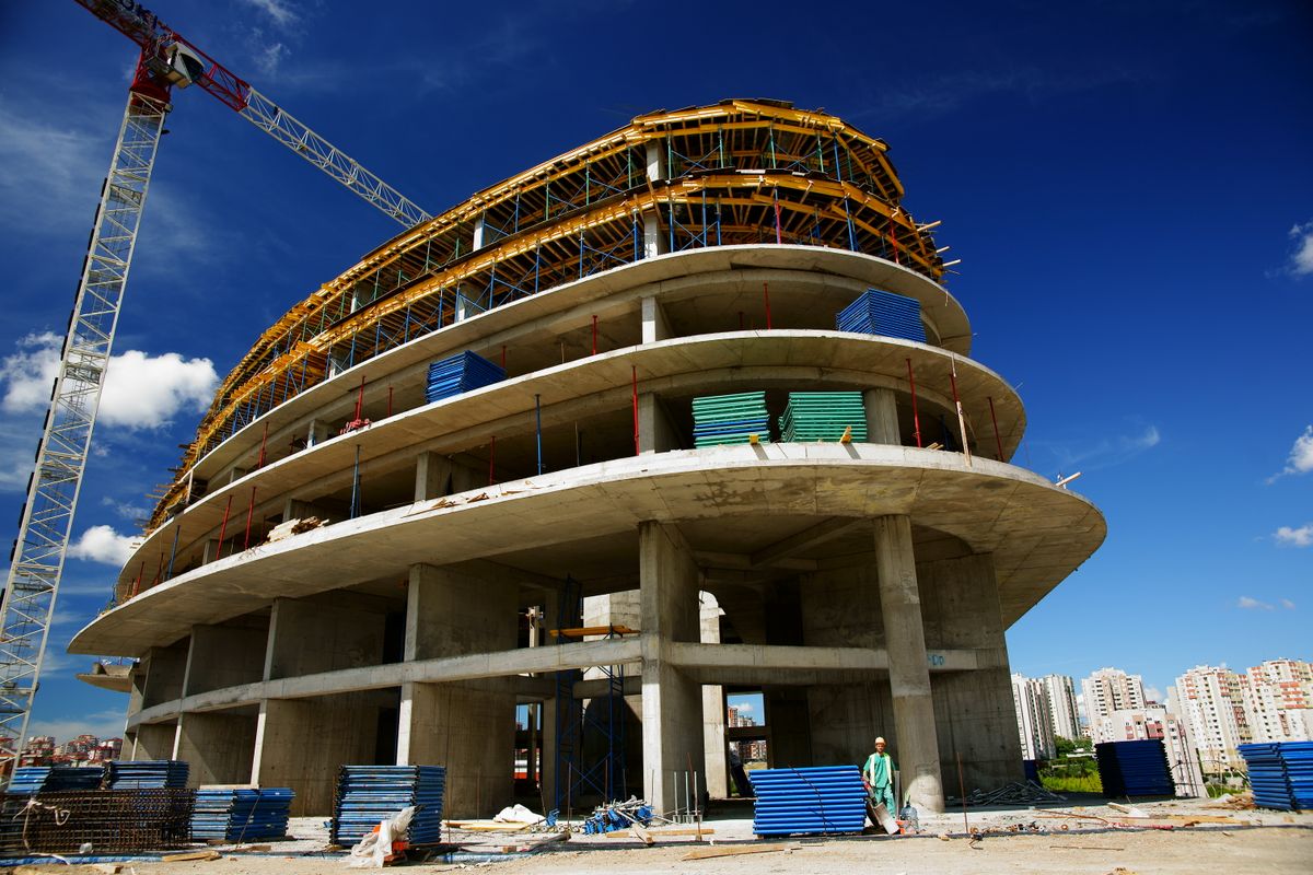 Nuove costruzioni Monza — struttura in elevazione RBA Edilizia